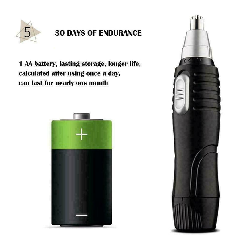 Electric Nose Hair Trimmer Nose and Ear Eyebrow Clippers Nasal X1O2 Water I5Z8