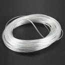 20M 65.6Ft 4mm x 2.5mm Pneumatic Air PU Hose Pipe Tube Clear