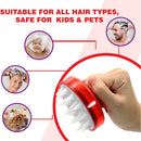 Silicone Shampoo Brush Massage Cleaning Brush  A