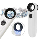 40X Magnifying Magnifier Glass Jeweler Eye Jewelry Loupe Loop with 2 LED Light