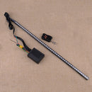 1x 22" 7 Color RGB 48 LED Scanning Flash Strobe Knight Rider Strip Light Bar Car