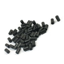 50Pcs Micro Tactile Pushbutton Switch Cap Cover Protector Black 6x10mm W4L4