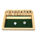 Digital 2 Players Board Games Shut The Box Club Drinking Game Entertainment