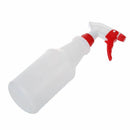 500ml red white plastic plastic vehicle cleaning water spray bottle M4X2