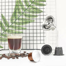 Reusable Stainless Espresso Coffee Capsule Pod Converter Adapter Filter