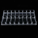 Acrylic Makeup Organizer, 16 Space Compact Palette Display Holder for Women