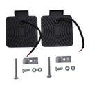 2 pcs 48W 6000k LED Spot Beam Square Work Lights Lamp Tractor SUV Truck 4WD