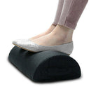 Comfort Foot Rest Pillow Cushion Memory Foam Under Office Desk Half Cylinde