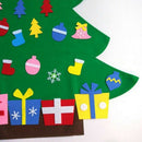 DIY Felt Christmas Tree New Year Gifts Kids Toys Artificial Tree Door Wall