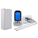 Food Meat BBQ Thermometer Digital Wireless Dual 2 Probe Cooking Thermometer