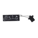 32GB Piano USB2.0 Flash U disk Black and white J9V3