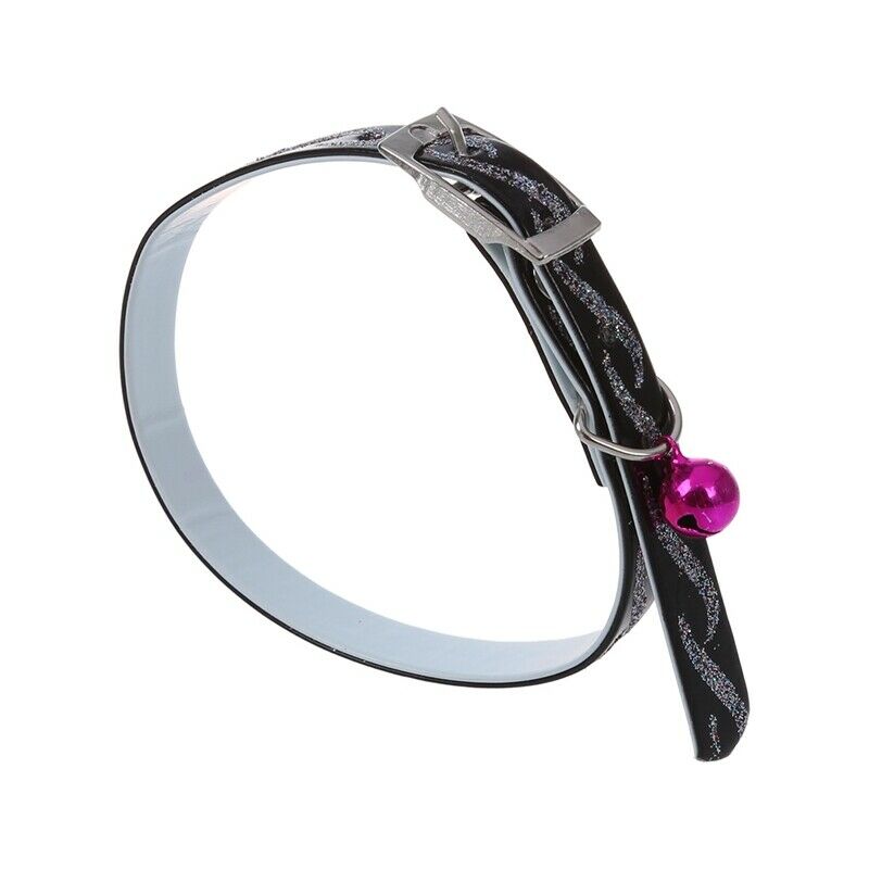 Pet Dog Cat Puppy Soft Safety Adjustable Reflective Tape Collar Necklace W/