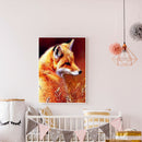 Drawing Art Full Round Drill Animal Fox 5D Kit DIY Diamond Painting (LD480) A