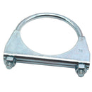 35794 3" Zinc Plated Round U  Saddle Exhaust Clamp