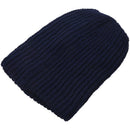Men's Hat Winter Wool Hemp Cap Hat (Navy blue) L4B2