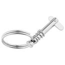 4 Packs Quick Release 25.4 CM Diameter Droop Can and Spring Sunshade Ferrul