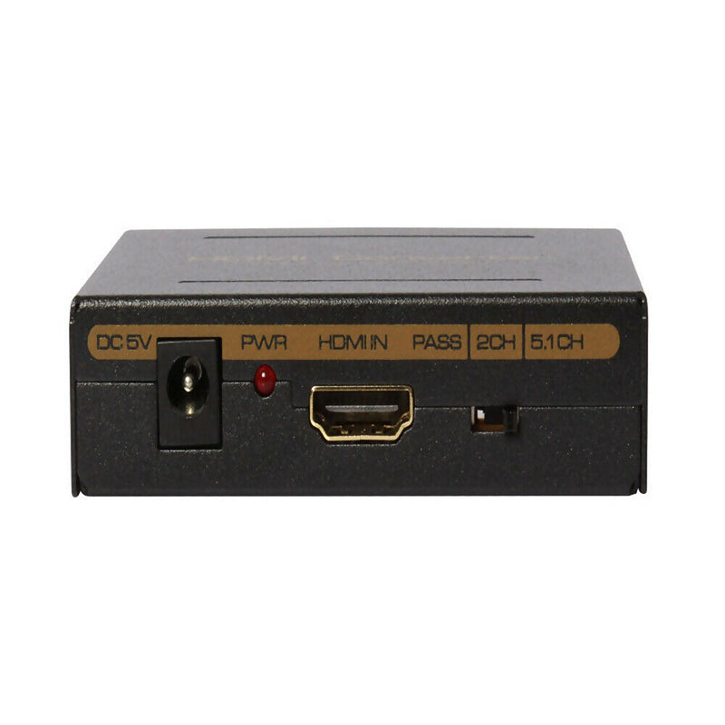 HDMI Audio Extractor Splitter For Toslink L/R Stereo Analog Converter 1080p USB