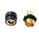 38 mm Garden Hose Connector Quick Connect Fitting Pipe F W2Q9 Q7U8 Hose 3/4 B2E1
