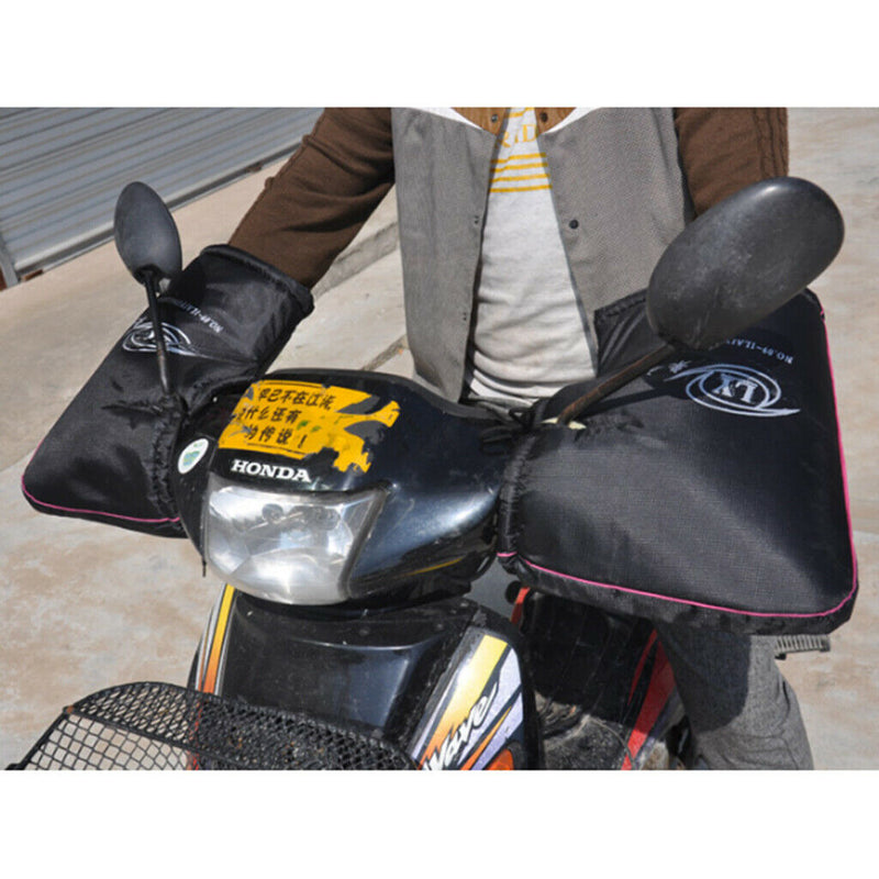 Winter Cycling  Handlebar Gloves Waterproof Warm Muffs Waterproof