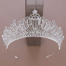Wedding Crystal Crown And Tiara Bridal Hair Accessories Wedding Crown Head
