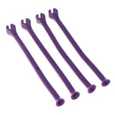 4Pcs Silicone Goblet Holder Dishwasher Bracket Wine Glass Rack Bar Kitchen To_