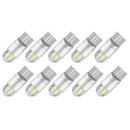 10X Red T10 3030 W5W 194 168 2-SMD LED Reading License Plate Light Side DSL Bu_