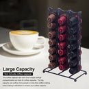 42 Cups Tea House Large Capacity Space Saving Iron Modern Coffee Capsule Holder