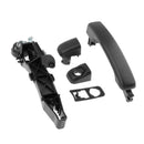 Car Outer Door Handle Left Chrome Sliding Left Side Door Handle Holder Fits for
