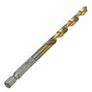 13x Hex Shank Twist Drill High Speed Steel Titanium Coated Engineering Tool XRC