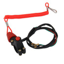 Engine Emergency Stop Switch Safety Kit Set for 7/8'' inch Motorbike Racing