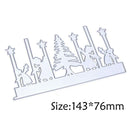 Christmas Carnival Cutting Dies Stencils Scrapbook Embossing DIY Craft Card A