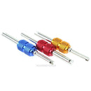 4pcs Double-end Car Truck Motor HVAC Valve Core Removers Changers Repair Tools