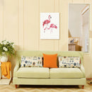 Unframed Modern Art Canvas Oil Painting Nordic Pink Flamingo Print Decor S