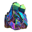 Natural Quartz Crystal Rainbow Cluster VUG Mineral Specimen Healing J1P1
