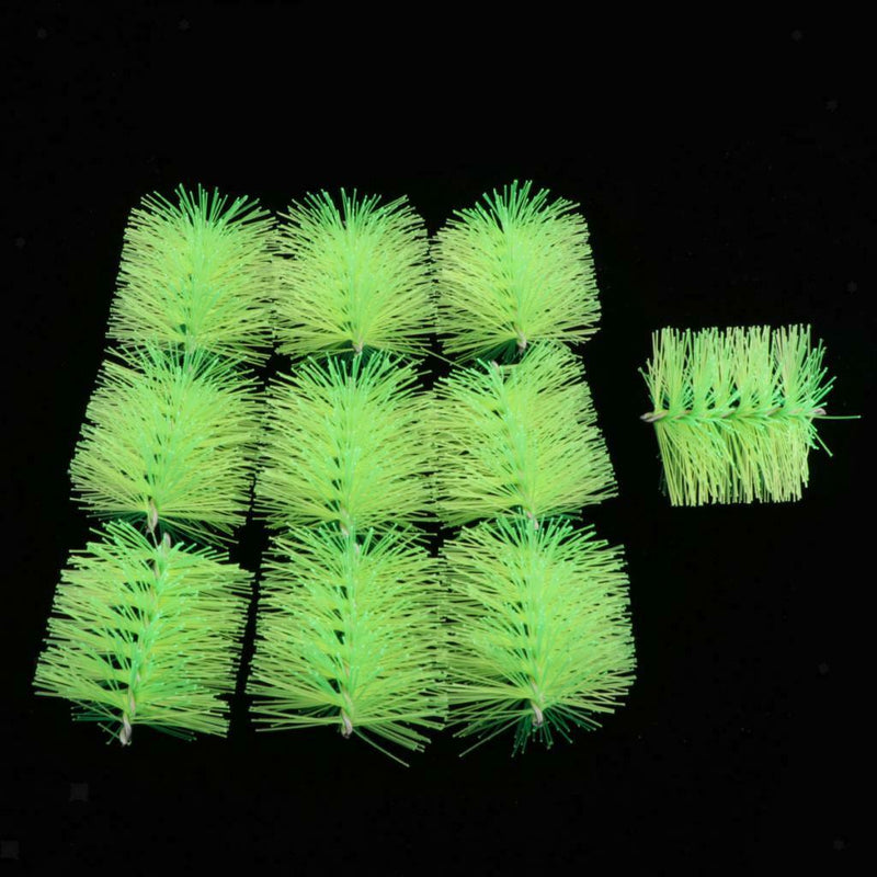 Plastic Aquarium Filter Pump Hose Brush   Tank Clean Tools 10 Pack