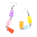 New Funny Colorful Cartoon Three Bear Animal Dangle Drop Earrings Jewelry G OZ