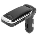 M7 Bluetooth 3.0+EDR Kit Wireless FM Transmitter Handsfree Car USB Charger