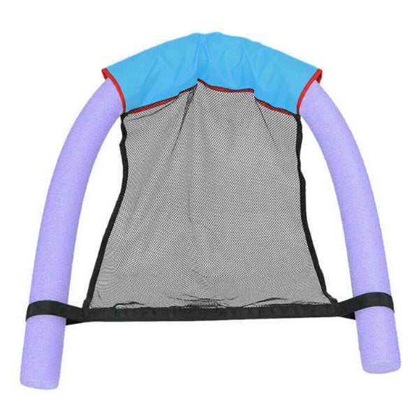 Children Swimming Floating Chair Pool Bed Seat Kids Float Ring Noodle Net