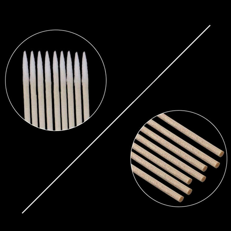 300PCS Small Pointed Cotton Beauty Makeup Color Nail Seam Dedicated Dirty Pic Hn