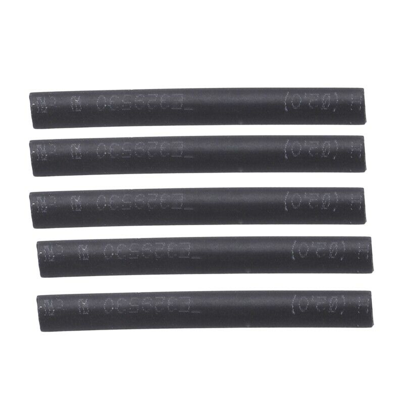 Wire Wrap Sleeve 2mm Dia 30mm Long Heat Shrink Tubing 280pcs Black