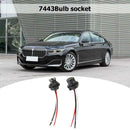 2pcs T20 7443 Car Bulb Holder Lamp Socket Adapter LED Light Wiring Connector