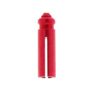 9Pcs Anodised Aluminum Dart Flight Savers /Protectors for Dart Steel Tip Red