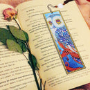DIY Owl Special Shaped Diamond Painting Leather Bookmark Tassel Book Marks