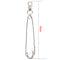 Unisex Punk Metal Wallet Belt Chain Rock Pants Keychain Pin Ring Clip Keyring`US