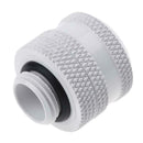 G1/4 Brass Connector for 14mm OD PC Water Cooling System Tubes(White)