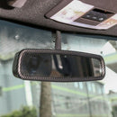 Carbon Fiber Interior Rearview Mirror Cover Trim for Ford F150 F-150 2015-2