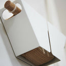 1Pc Coffee Filter Paper Shelf Base Box for V60 Refrigerator Magnet Easy Tak L8U7