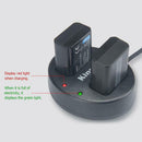 KingMa NP-FW50 Dual Slot Micro USB Battery Charger for Sony A7 A7R2 A7M2