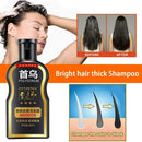 Darkening Shampoo Permanent Black Hair Shampoo Natural Ginger Coloring  Top