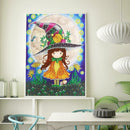 5D DIY Special Shaped Diamond Painting Girl Cross Stitch Mosaic Kits Decor